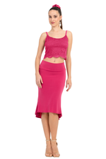 Load image into Gallery viewer, Guipure Lace Tango Crop Top