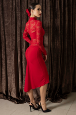 Load image into Gallery viewer, Elodie Fishtail Tango Dress