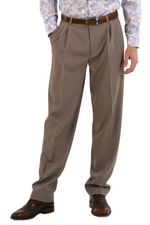 Load image into Gallery viewer, Taupe Tango Pants With Two Pleats