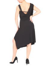 Load image into Gallery viewer, One-shoulder Asymmetric Tango Dress