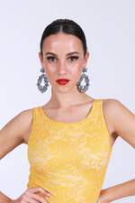 Load image into Gallery viewer, Pastel Blue Flora Tango Earrings