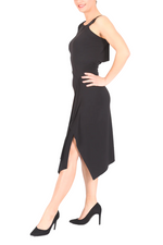 Load image into Gallery viewer, One-shoulder Asymmetric Tango Dress