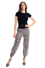 Load image into Gallery viewer, Abstract Striped Babucha Tango Pants