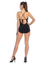 Load image into Gallery viewer, Adjustable Spaghetti Strap Bodysuit With Tie Back
