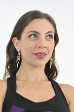 Load image into Gallery viewer, Amelie Amethyst Tango Earrings