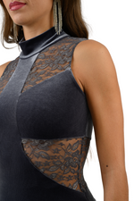 Load image into Gallery viewer, Amelie Velvet Tango Dress