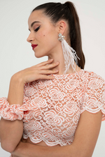 Load image into Gallery viewer, Seraphine White Tango Earrings