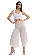 Load image into Gallery viewer, Asymmetric Satin Tango Pants