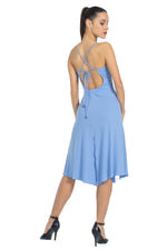 Load image into Gallery viewer, Backless Tango Dress With Spaghetti Straps