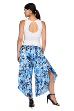 Load image into Gallery viewer, Botanic Breeze Cropped Satin Tango Pants