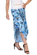 Load image into Gallery viewer, Botanic Breeze Cropped Satin Tango Pants
