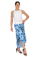 Load image into Gallery viewer, Botanic Breeze Cropped Satin Tango Pants