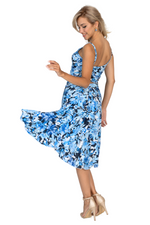 Load image into Gallery viewer, Botanic Breeze Tango Skirt With Rich Back Draping
