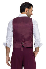 Load image into Gallery viewer, Burgundy Men's Tango Vest