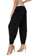 Load image into Gallery viewer, Button Cuff Satin Tango Trousers