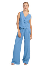 Load image into Gallery viewer, Ciel Wide-Leg Women's Tailored Trousers