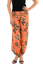 Load image into Gallery viewer, Coral Floral Babucha Tango Pants