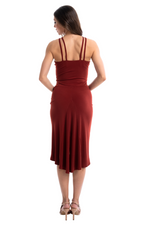 Load image into Gallery viewer, Crisscross Keyhole Midi Tango Dress