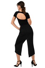 Load image into Gallery viewer, Cutout Back Dance Crop Top