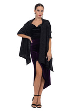 Load image into Gallery viewer, Dark Grey Knit Scarf