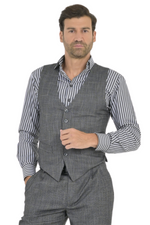 Load image into Gallery viewer, Dark Grey Men's Tango Vest
