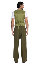 Load image into Gallery viewer, Dark Olive Tango Pants With Front Pleat