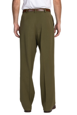 Load image into Gallery viewer, Dark Olive Tango Pants With Front Pleat