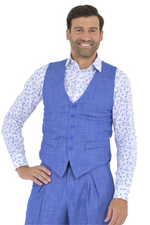 Load image into Gallery viewer, Denim Blue Men's Tango Vest