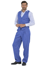 Load image into Gallery viewer, Denim Blue Men's Tango Vest