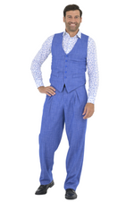 Load image into Gallery viewer, Denim Blue Men's Tango Vest