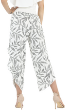 Load image into Gallery viewer, Dotted Leaf Print Wrap Tango Pants