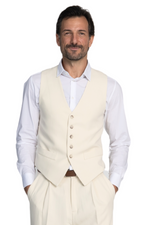 Load image into Gallery viewer, Ecru Men's Tango Vest