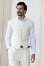 Load image into Gallery viewer, Ecru Men's Tango Vest