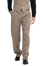 Load image into Gallery viewer, Elephant Gray Men&#39;s Tango Pants With Two Pleats
