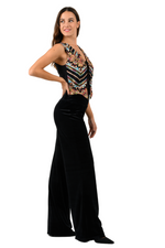 Load image into Gallery viewer, Ethnic Embroidered Vest With Bow Tie Details