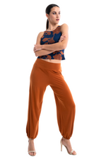 Load image into Gallery viewer, Terracotta Garden Keyhole Back Crop Top