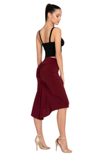 Load image into Gallery viewer, Fishtail Tango Skirt With Back Slit