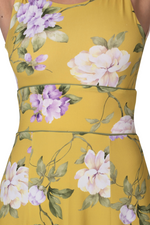Load image into Gallery viewer, Floral Tango Dress With Slit