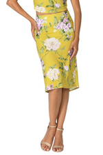 Load image into Gallery viewer, Floral Fishtail Tango Skirt
