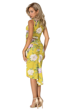 Load image into Gallery viewer, Floral Fishtail Tango Skirt