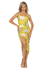 Load image into Gallery viewer, Floral Open Tie Back Tango Dress
