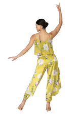 Load image into Gallery viewer, Floral Satin Floral Harem Style Tango Pants