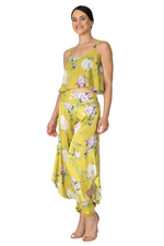 Load image into Gallery viewer, Floral Satin Floral Harem Style Tango Pants