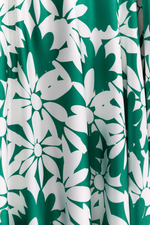 Load image into Gallery viewer, Floral Two-layer Satin Dance Skirt