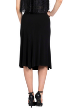 Load image into Gallery viewer, Flowy Tango Skirt With Side & Back Slits