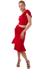 Load image into Gallery viewer, Gathered Tango Skirt