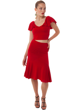 Load image into Gallery viewer, Gathered Tango Skirt