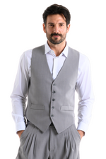 Load image into Gallery viewer, Light Grey Men's Tango Vest