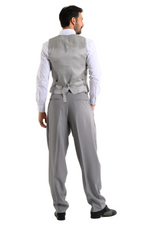 Load image into Gallery viewer, Light Grey Tango Pants With Four Pleats
