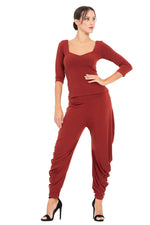 Load image into Gallery viewer, Gathered Tango Pants With Slits